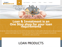 Tablet Screenshot of loaninvestment.com.au